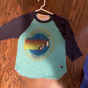 Aviator Nation Baseball Shirt